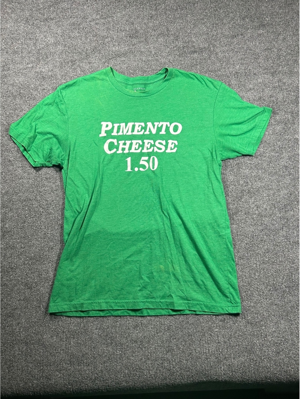 Classic Georgia Green Pimento Cheese T-Shirt Size Large